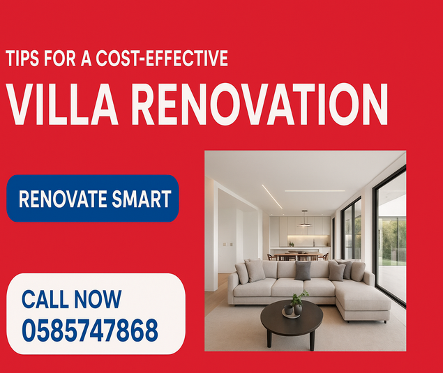 Tips for villa renovation Cost dubai