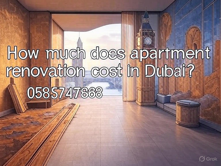 How much does it cost to renovate an apartment in Dubai