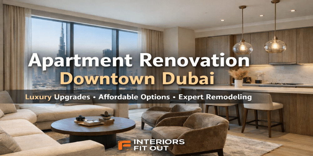 Apartment Renovation Downtown Dubai – Modern Interior Upgrade