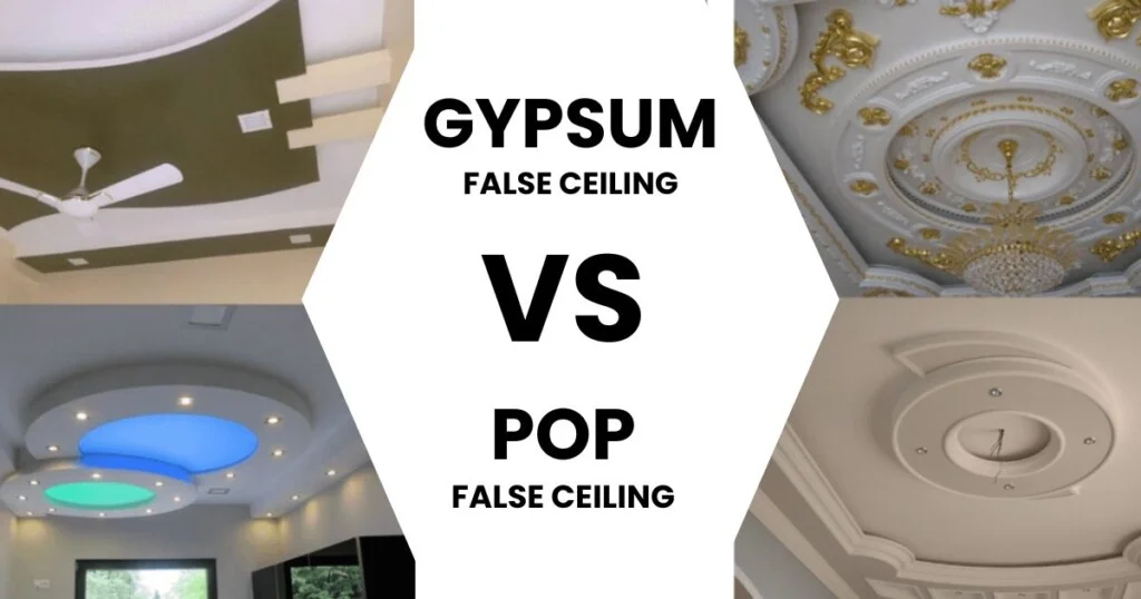 False Ceiling vs. Gypsum Ceiling: What’s Best for Your Dubai Property?