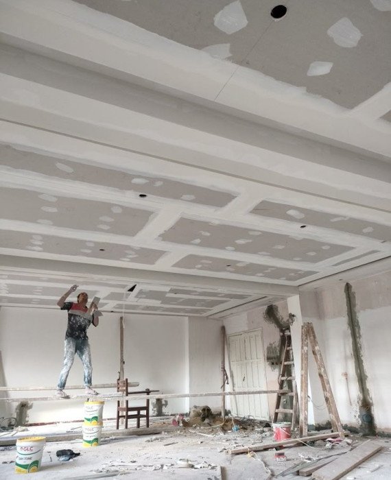Gypsum partition wall Gypsum partition wall